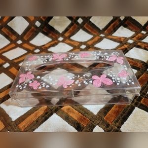 Vintage Acrylic Lucite Tissue Box Holder